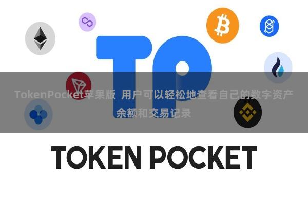TokenPocket苹果版 用户可以轻松地查看自己的数字资产余额和交易记录